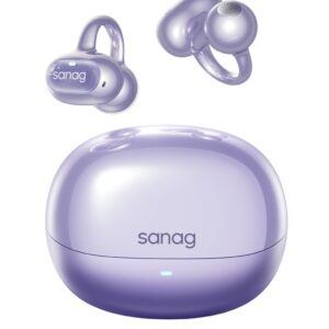 sanag S8S Ultra AI Translation Clip-On Earbuds