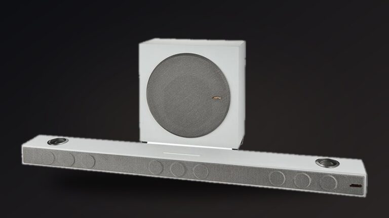Jamo HCS B5 5.1.2 Dolby Atmos soundbar system with wireless subwoofer